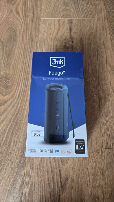 Bezprzewodowy głośnik 30W Bluetooth 5.3 TWS IPX7 3mk Fuego™ Blue