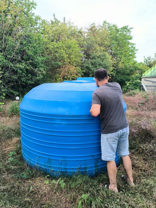 Ємність RPV 5000 літрів для зберігання води  та сипучих матеріалів