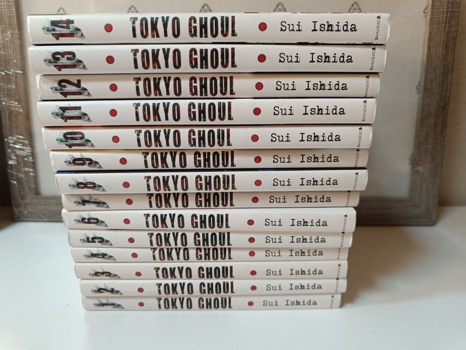 Manga Tokyo Ghoul 1-14 + Pustka