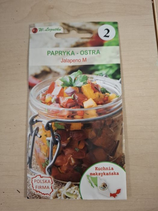 Papryka ostra Jalapeno M - czerwona 0.50