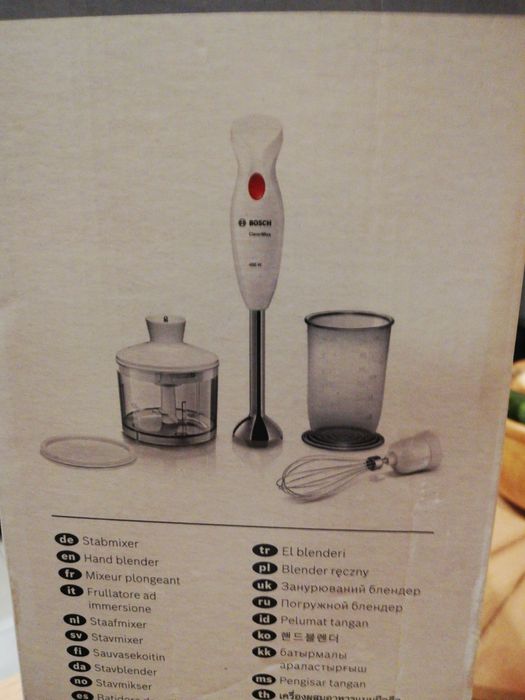 Blender ręczny z rozdrabniaczem Clever Mixx.