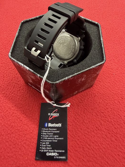 Zegarek Casio G-Shock GBA-800 1AER czarny bluetooth