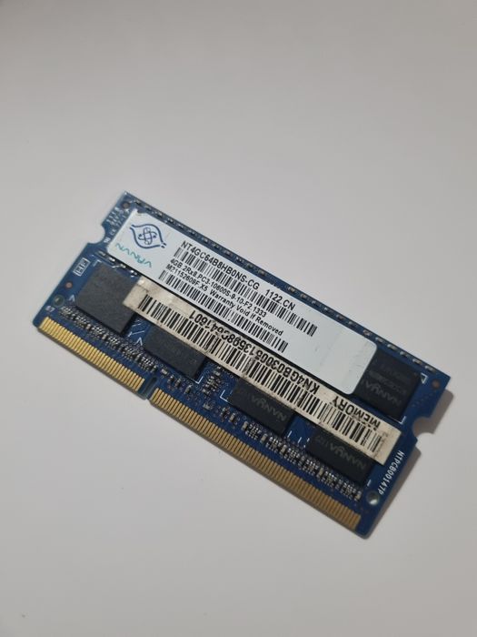 Оперативна пам'ять SODIMM 4GB DDR3 Nanya NT4GC64B8HBONS-CG