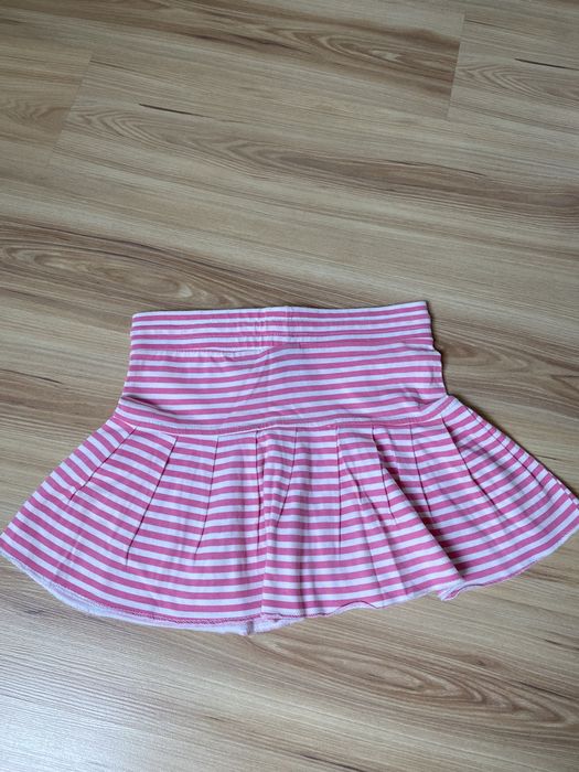 Spódniczka mini różowa w paski