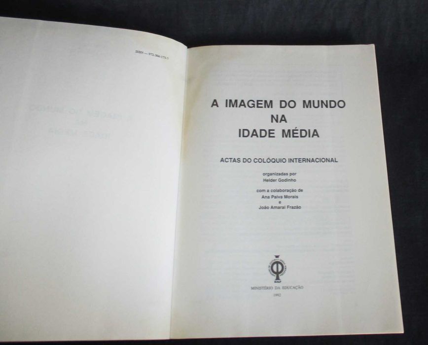 Livro A Imagem do Mundo na Idade Média
