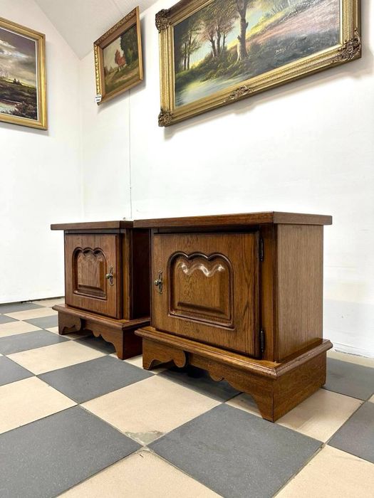 Тумба приліжкова дерево прикроватная дуб 3176