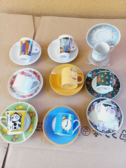 Conjunto chávenas com pires