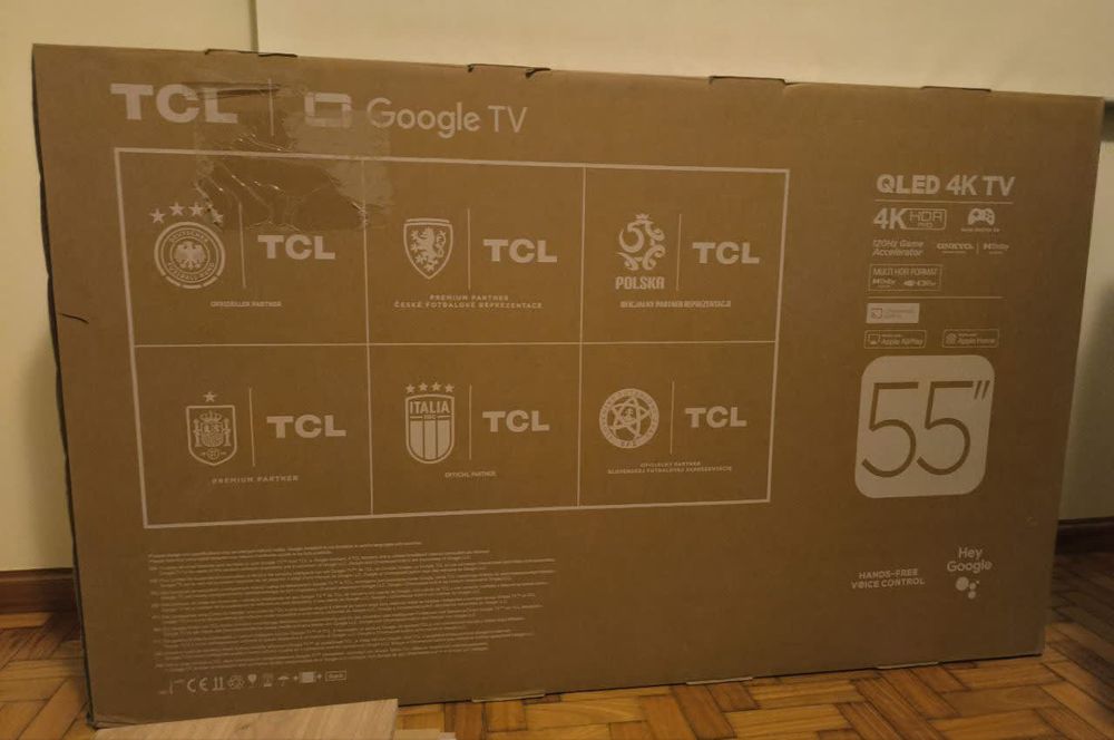 TV TCL 55" C655 QLED 4K Ultra HD