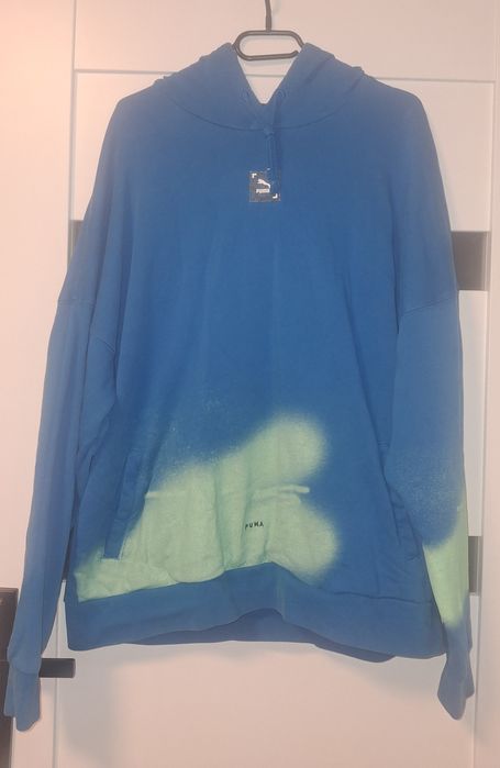 niebieska bluza puma rozmiar L