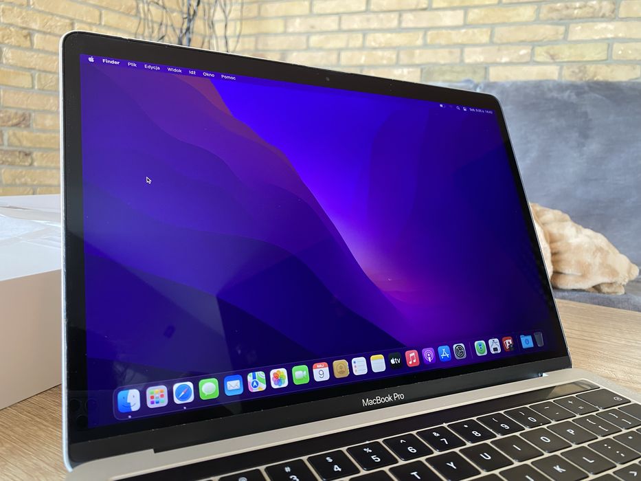 Laptop Apple MacBook Pro 13 512GB SSD Idealny Zestaw