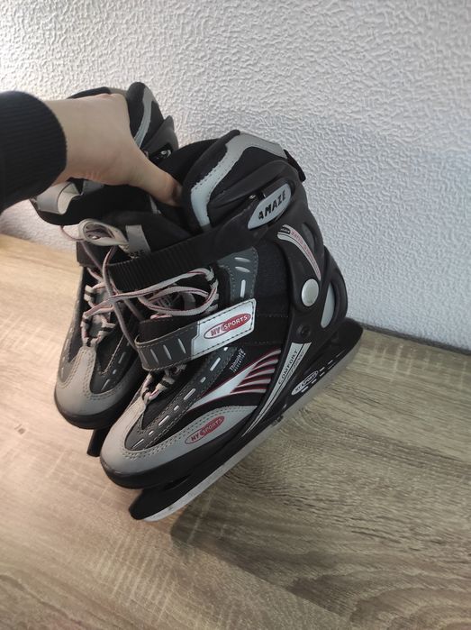 Ковзани 38 розміру хорошої  якості, взувалися декілька разів