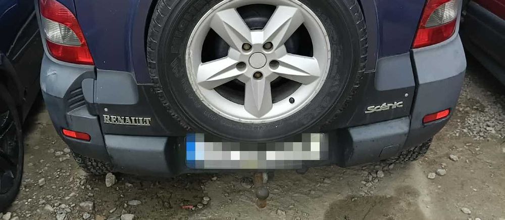 Zderzak tylny Renault Scenic I RX4