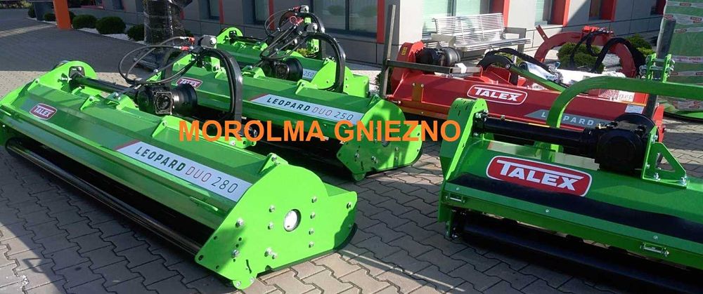 Kosiarka bijakowa na kukurydzę mulczer Talex Leopard 2,0 m 2,5 m 2,8 m