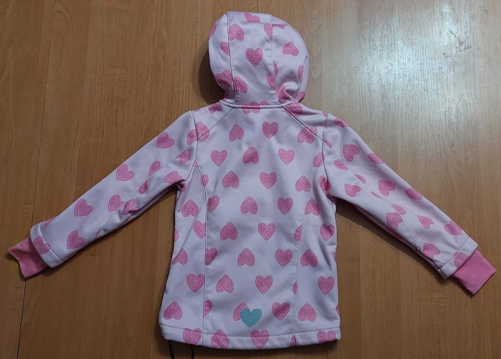 Dziewczęca kurtka Soft Shell  CRIVIT r. 98/104