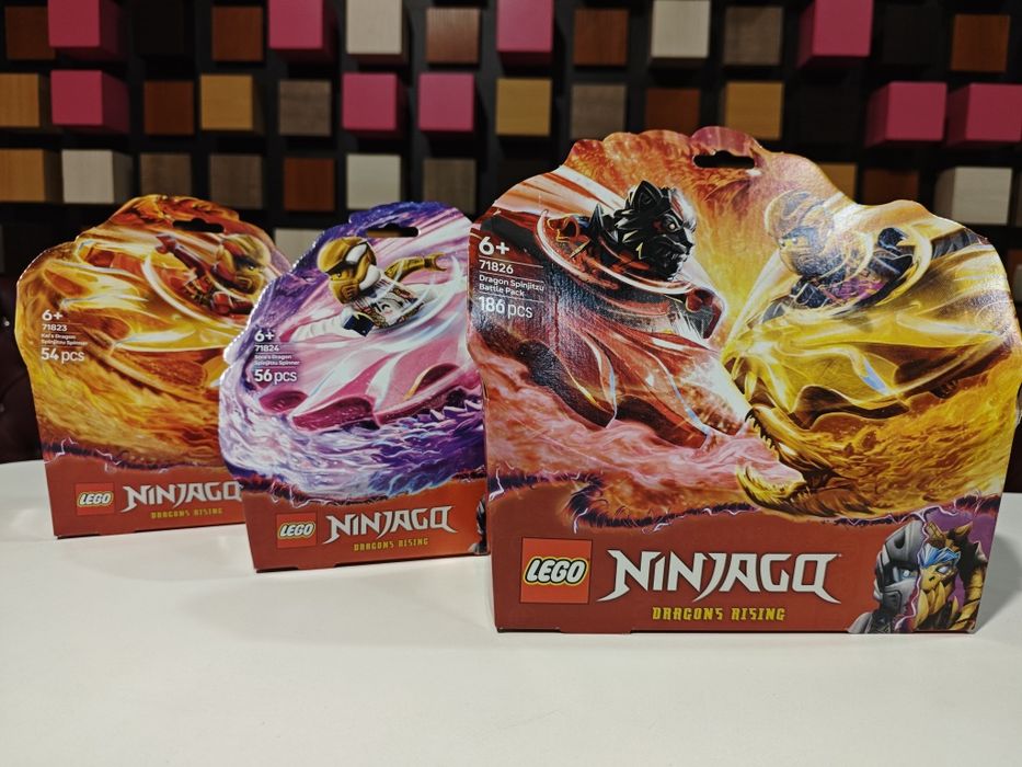 Конструктор LEGO NINJAGO Спін-джитсу 71823/71824/71826
