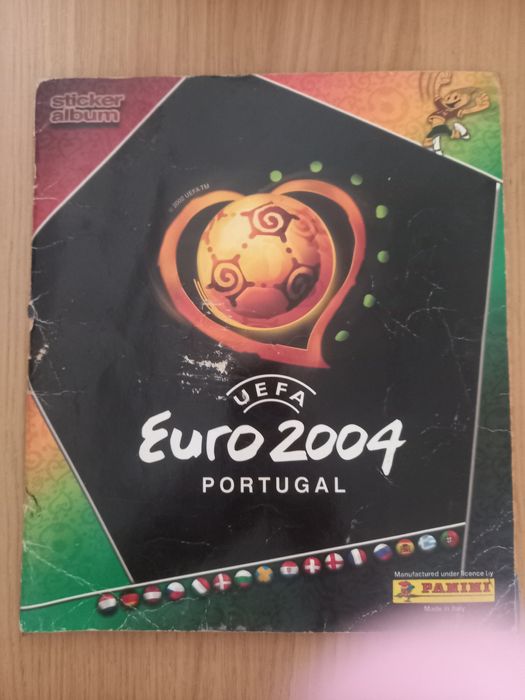 Caderneta UEFA Portugal 2004