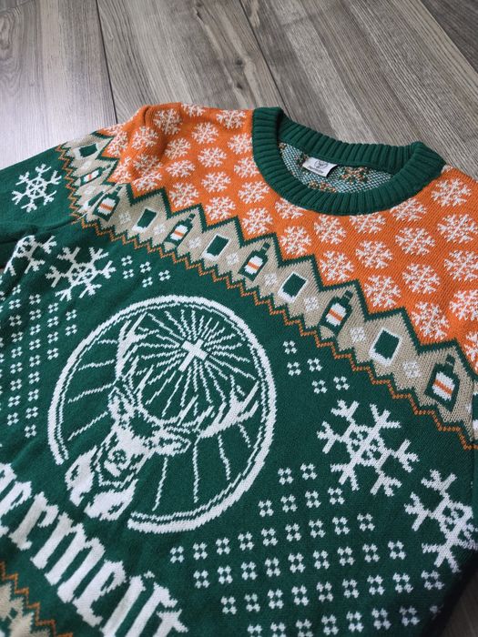 Sweter świąteczny Jagermeister ugly sweater