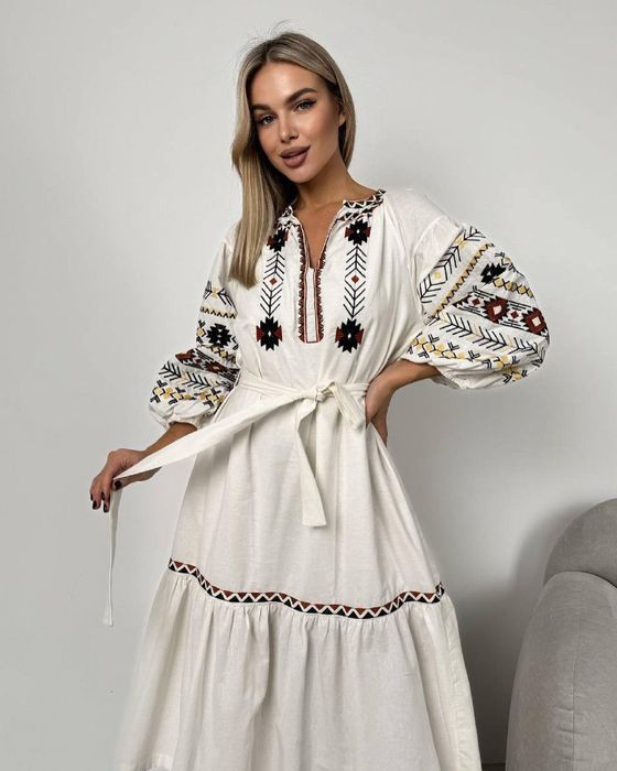 Вишита сукня/сукня вишиванка/жіноча сукня/плаття/плаття з вишивкою