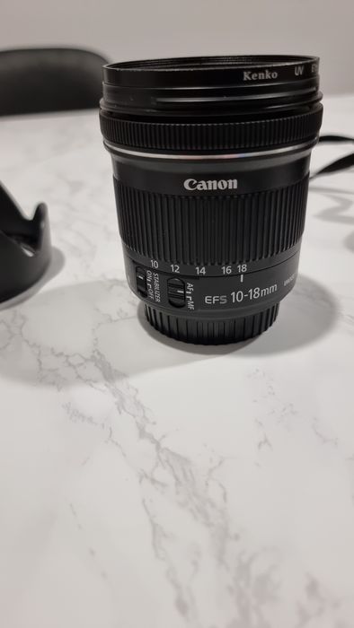 Canon EOS 77D + lente EF-S 10-18mm IS STM