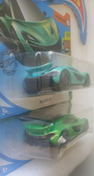 Conjunto 2 Mclaren P1 Hot Wheels