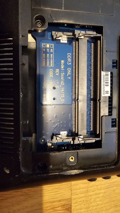 Laptop Samsung RV515 AMD E-450 Brak RAM Brak Dysku