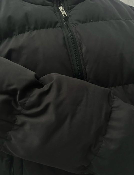 Kurtka czarna M basic zimowa puffer urban classic