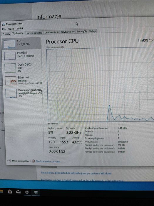 Dell OptiPlex i7 3.4GHz / 32GB RAM / SSD 256 GB / Windows 10 Pro
