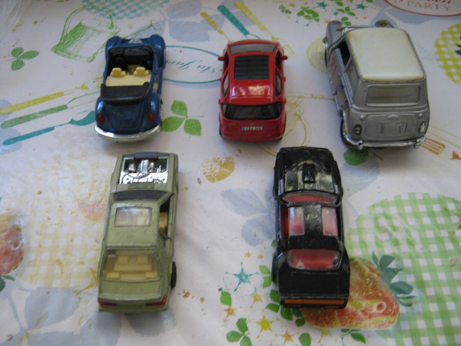 Lote de carros de coleção