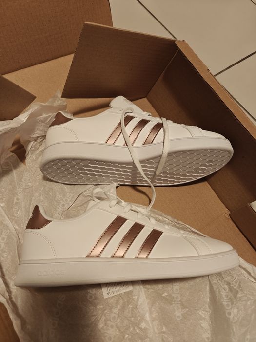 Sapatilhas de pele Adidas