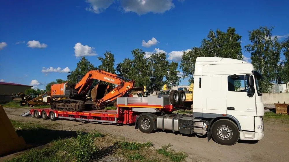 Трал 30 тонн, перевезення спецтехніки, негабаритні перевезення Днепр