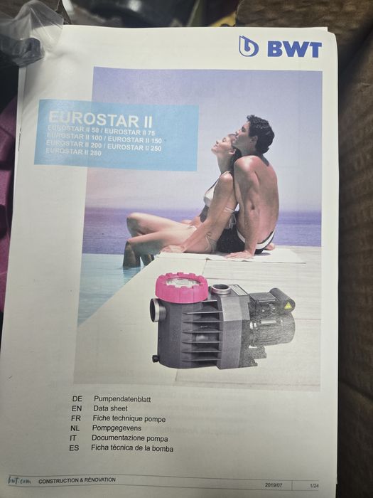 Насос  BWT Eurostar II 150
