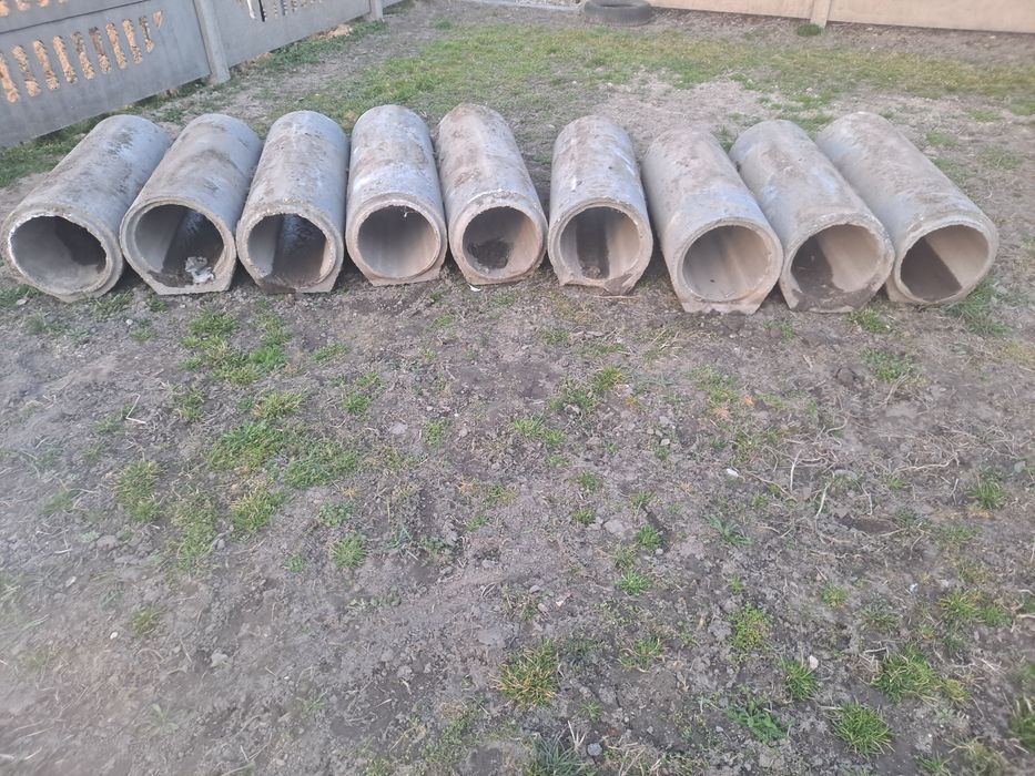 Rury betonowe na przepust mostek