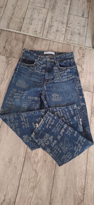 Jeansy r.38 Bershka