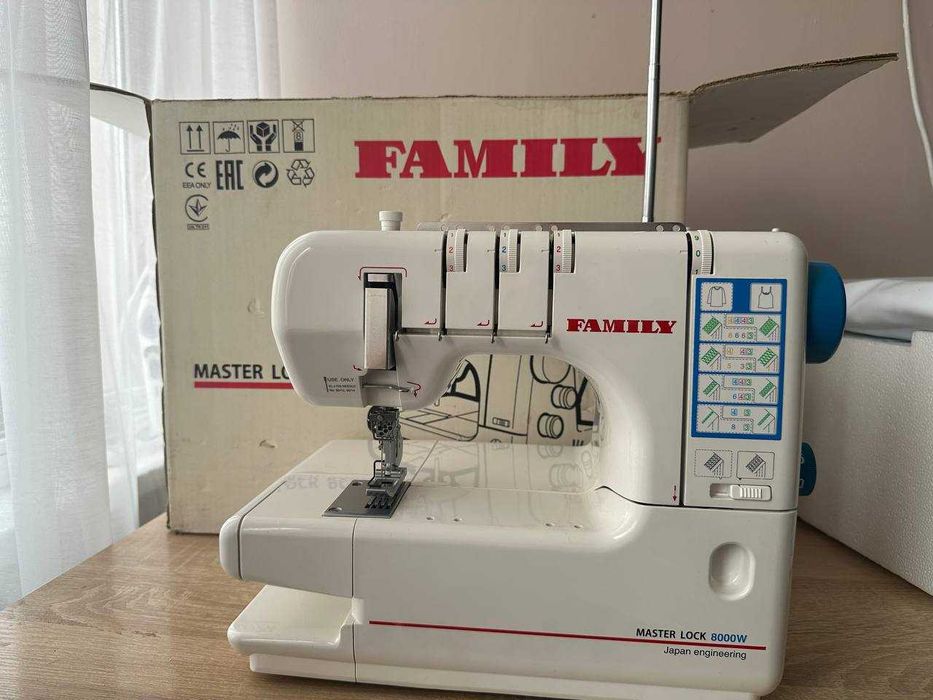 Продам распошивальную машину Family Master Lock 8000W