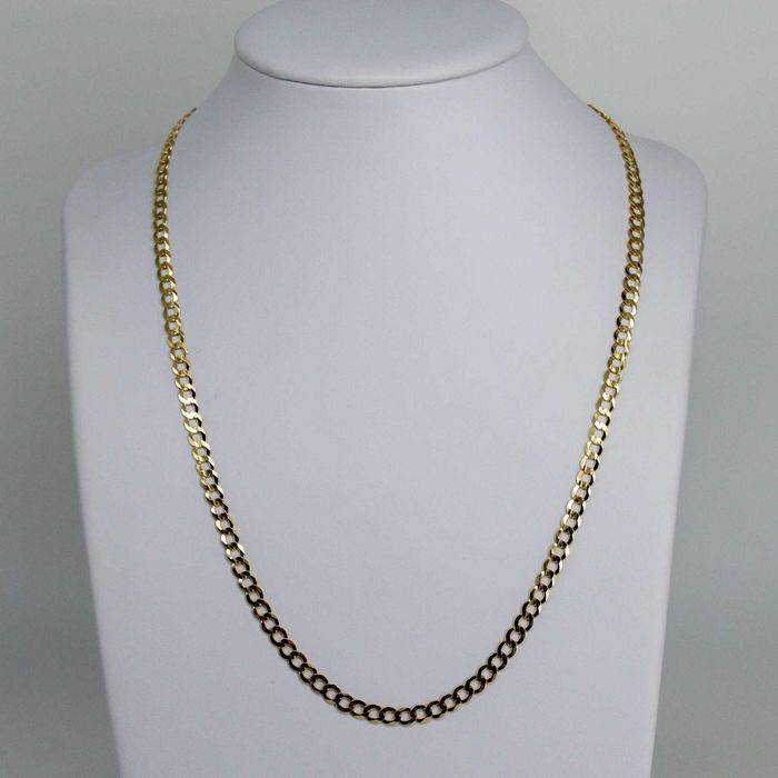 Złoty łańcuszek 585 12,10 gram 55cm Pancerka PEŁNA Nowy WYSYŁKA GRATIS