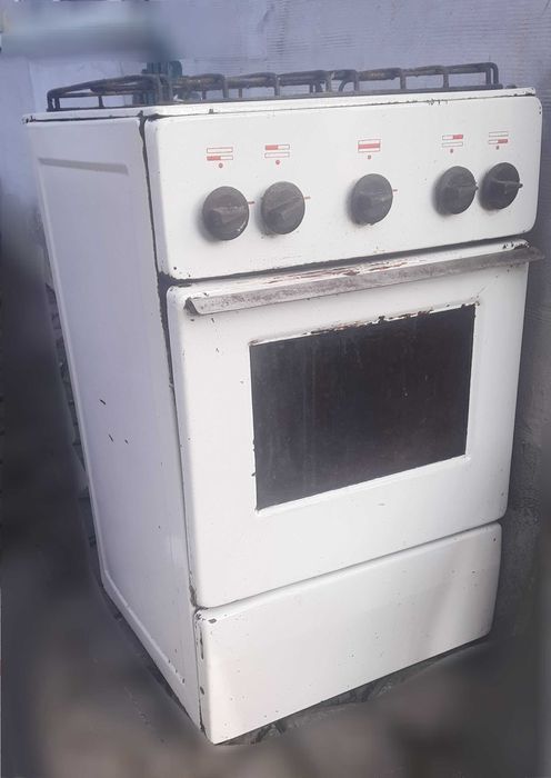 Газовая печь ссср, печка с духовкой, рабочая