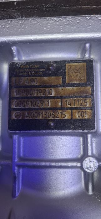 Продам компресор Voith LP490 доя Mercedes Actros Euro6