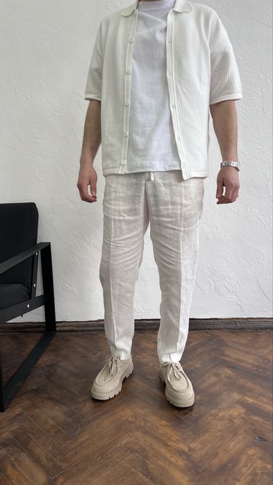 NEW ! Original ! Чоловічі Льняні штани ZARA
