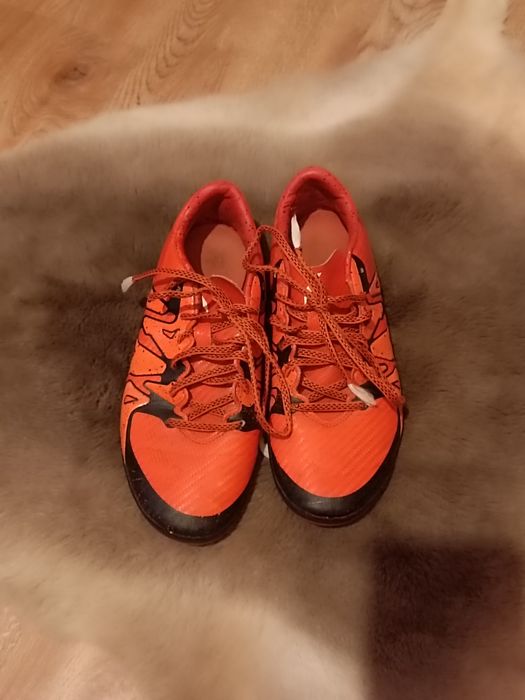 Pomarańczowo czarne buty piłkarskie Adidas X  15.3
