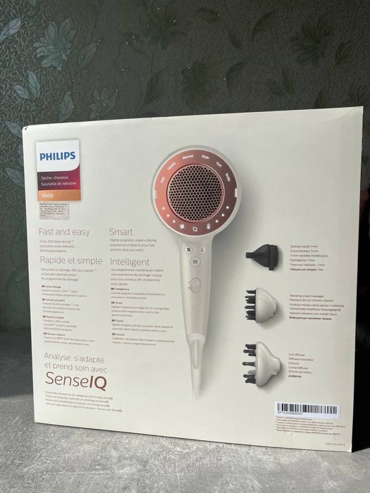 Фен Philips з технологією SenseIQ BHD827/00