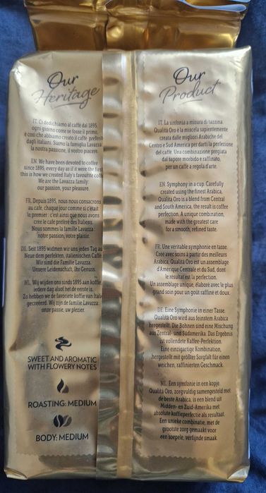 Kawa ziarnista Lavazza ORO 500 g