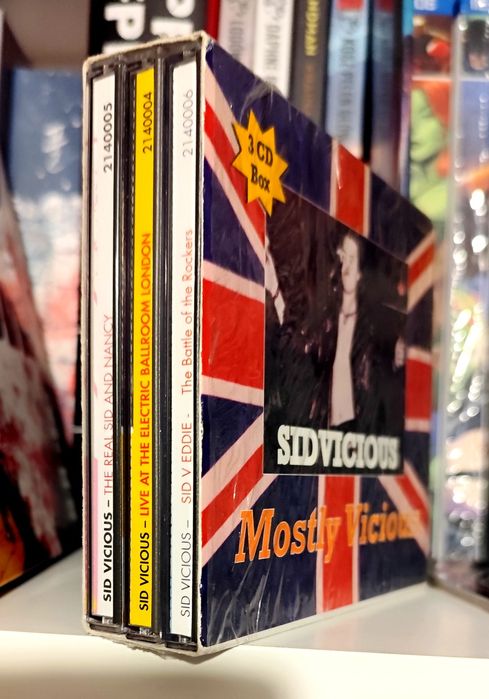 Sid Vicious - Mosty Vicious. Box 3xCD punk rock