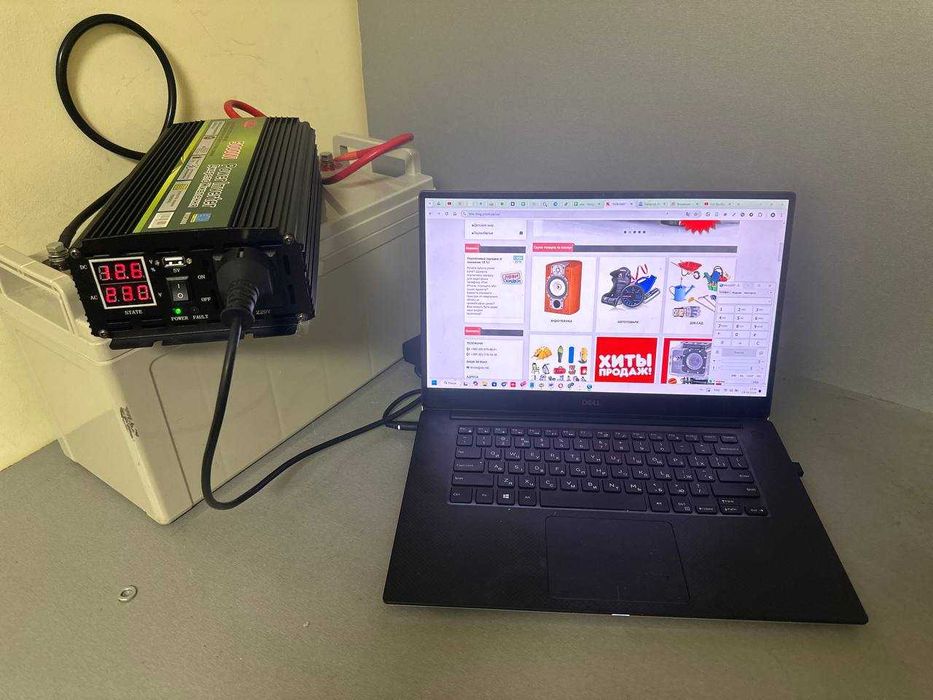 ‼️ Преобразователь напряжения авто инвертор 12-220 5000W. Перетворювач