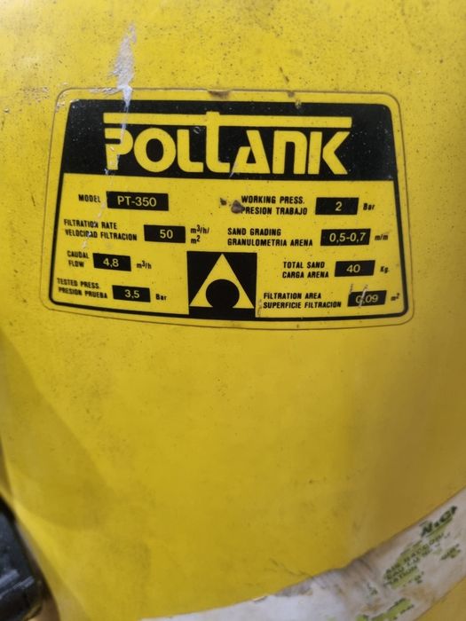 Filtro de areia para piscina com 40kg de areia