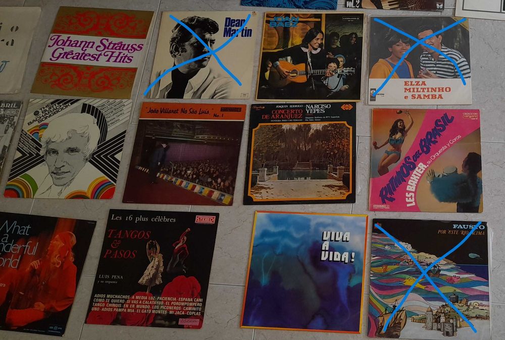 Discos de Vinil - LPs - 5 eur cada