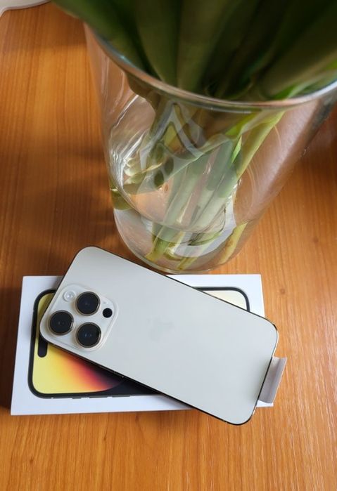 iPhone 14 Pro 128GB Gold - Nowy, nieuruchamiany , 2 lata gwarancji