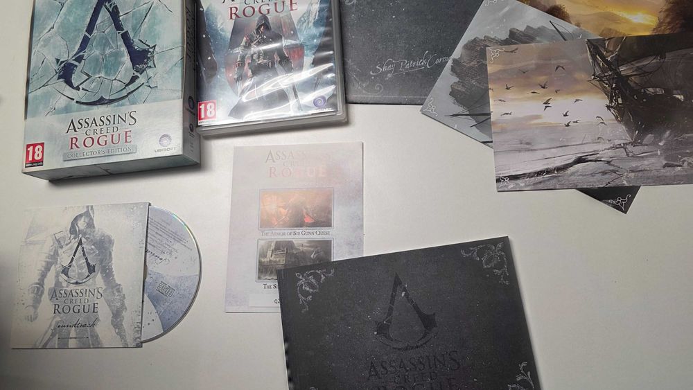 PS3 Assassins creed Rogue edycja kolekcjonerska polskie wydanie