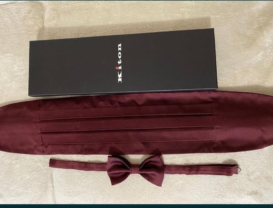 Пояс и бабочка для смокинга Kiton