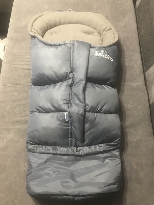 Sensillo polarowy spiworek do wózka 3w1