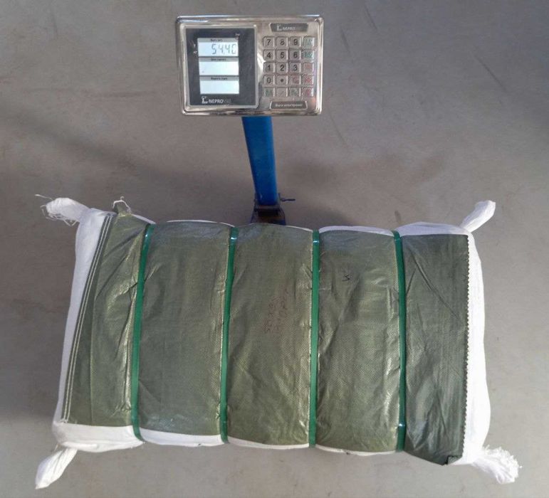 Мішки зелені 55х105 см (дуже міцні 75 грам) ОПТ